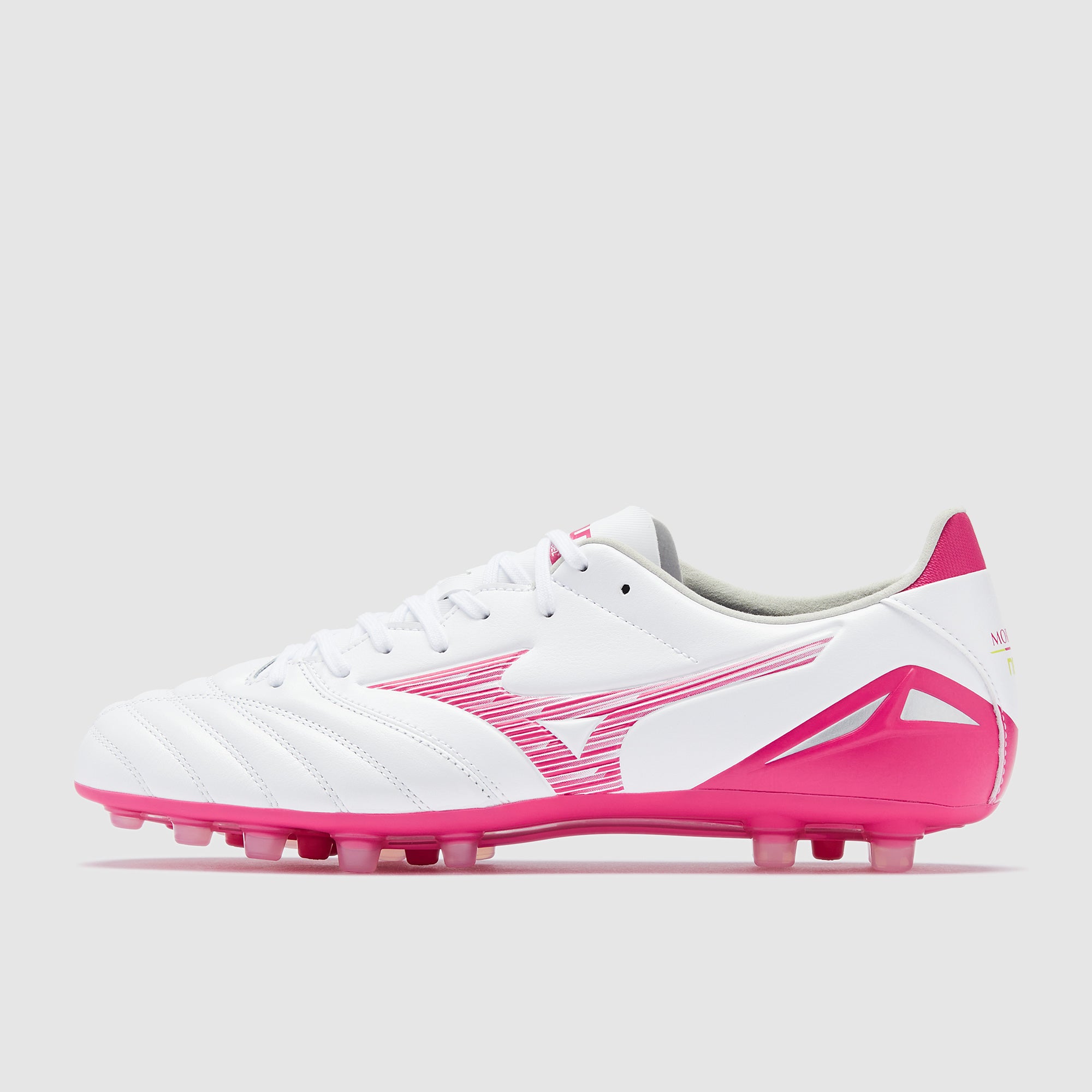 Mizuno Morelia Neo IV Pro Artificial Grass - White/Fuchsia Purple