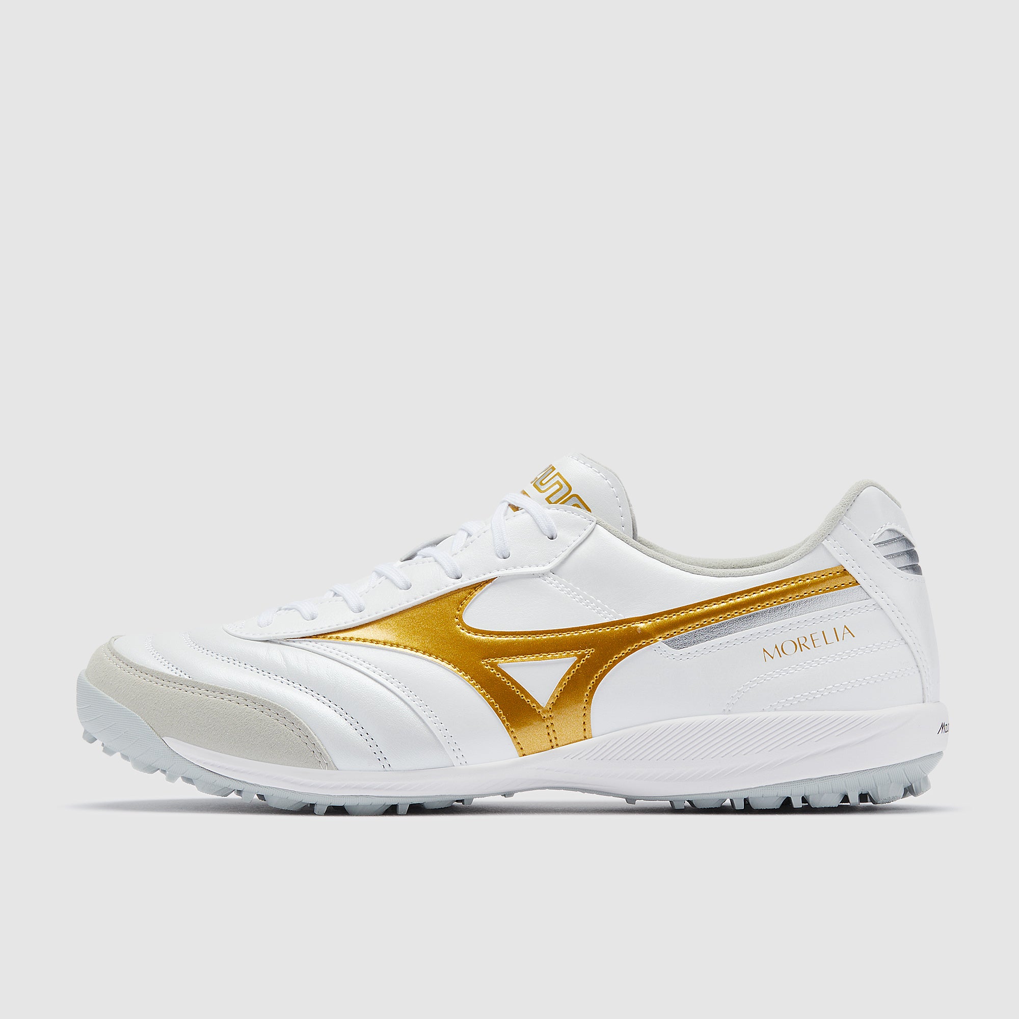 Mizuno Morelia Sala Elite TF - White/Football Gold/Galaxy Silver