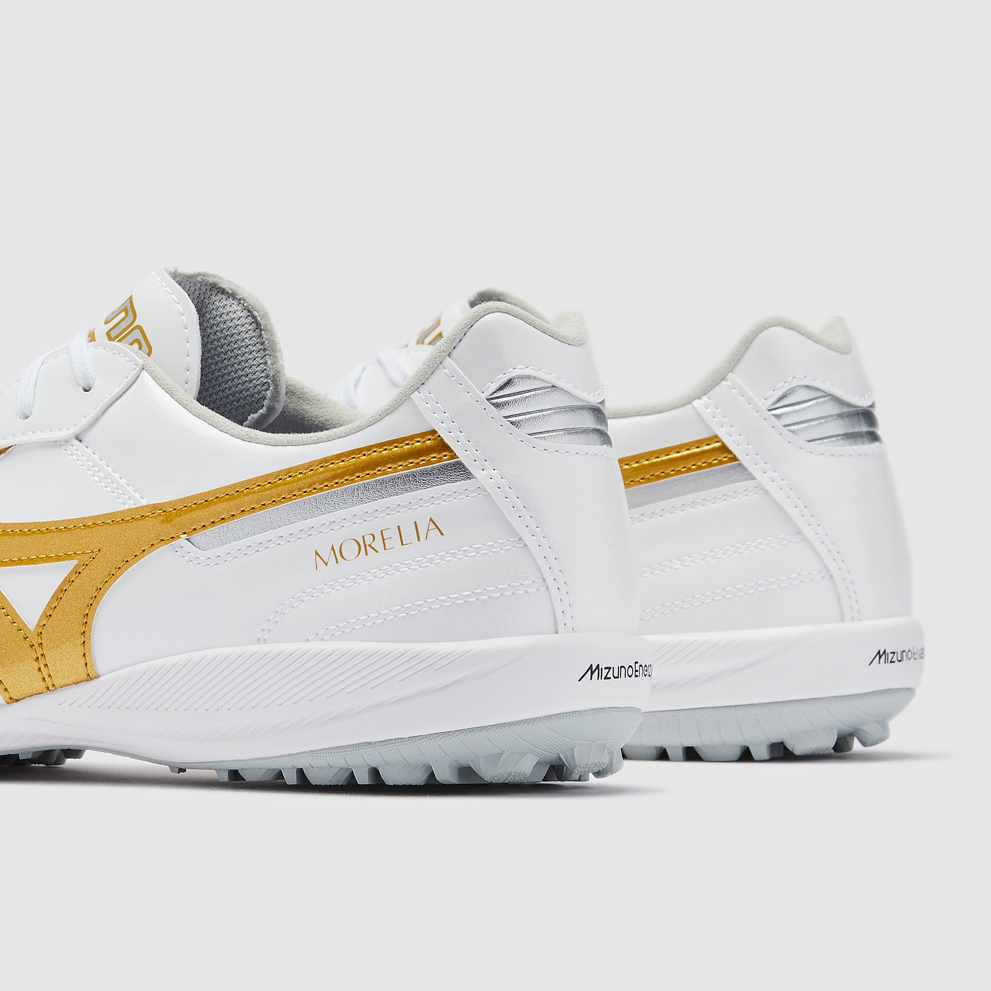 Mizuno Morelia Sala Elite TF - White/Football Gold/Galaxy Silver