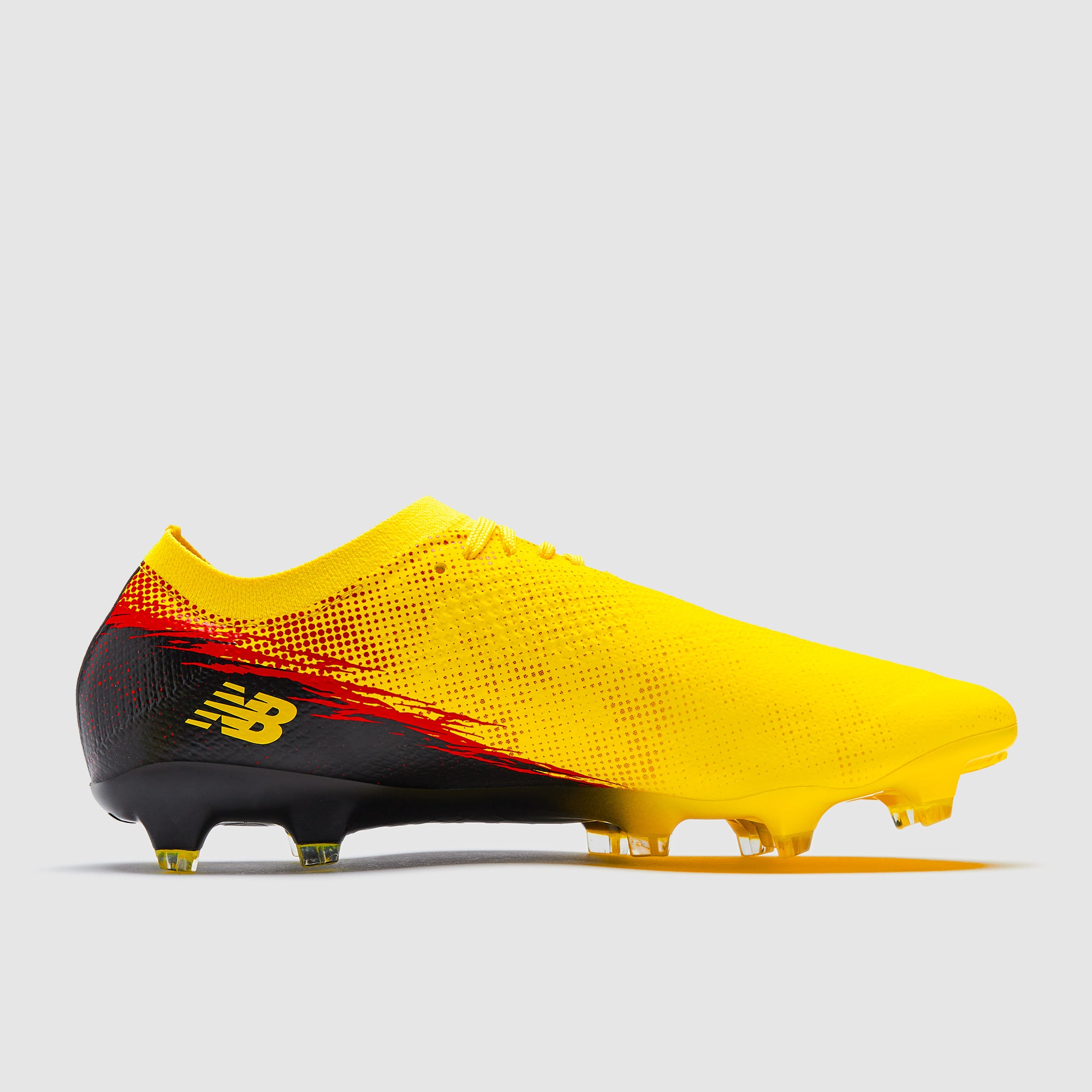 New Balance Furon V8 Pro FG - Punch Yellow/Black/Fire Cracker
