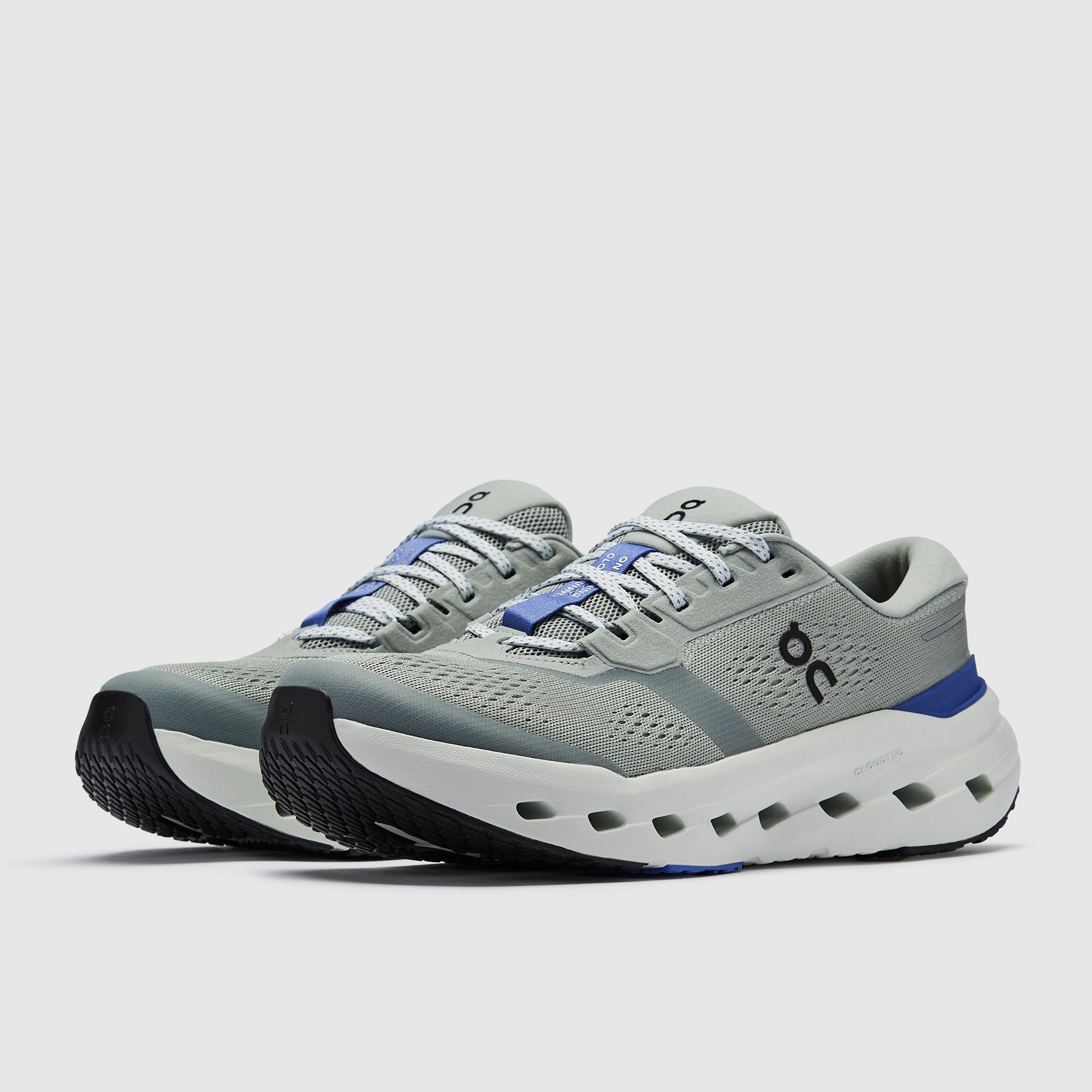 On‎ Cloudgo Lace-Up Low Top Running Shoes Storm/Magnet 55-98089 Mens Size 11 US On Cloudgo Running Shoes Storm Magnet Men main image 2