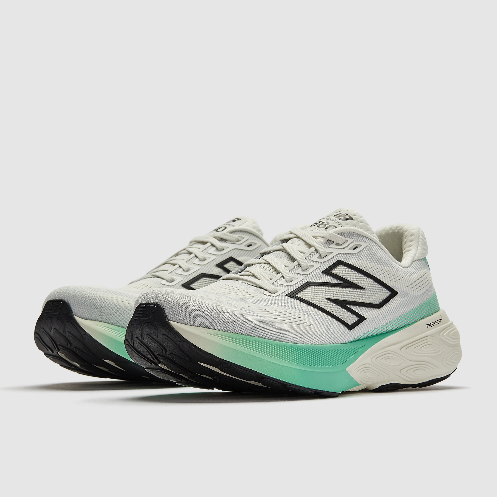 New Balance Fresh Foam BB - Sea Salt/Forest Green/Gold - Mens Shoes