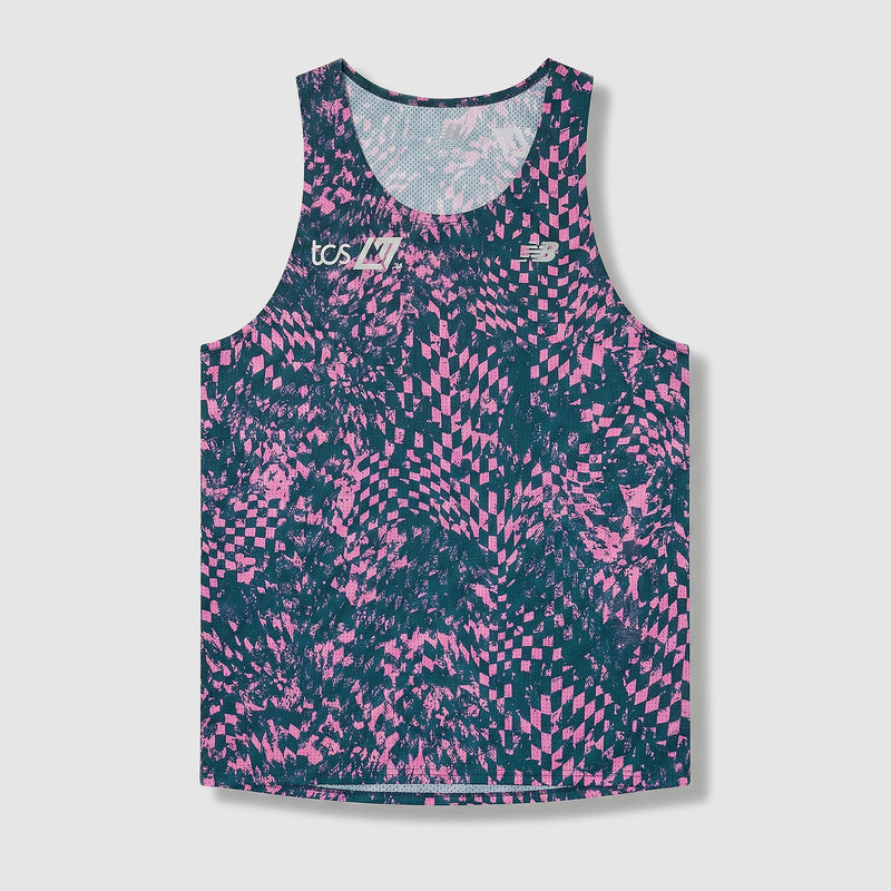 New Balance London Edition Athletics Printed Singlet