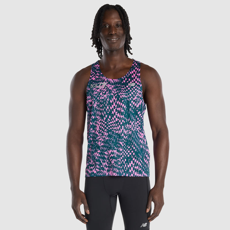 New Balance London Edition Athletics Printed Singlet