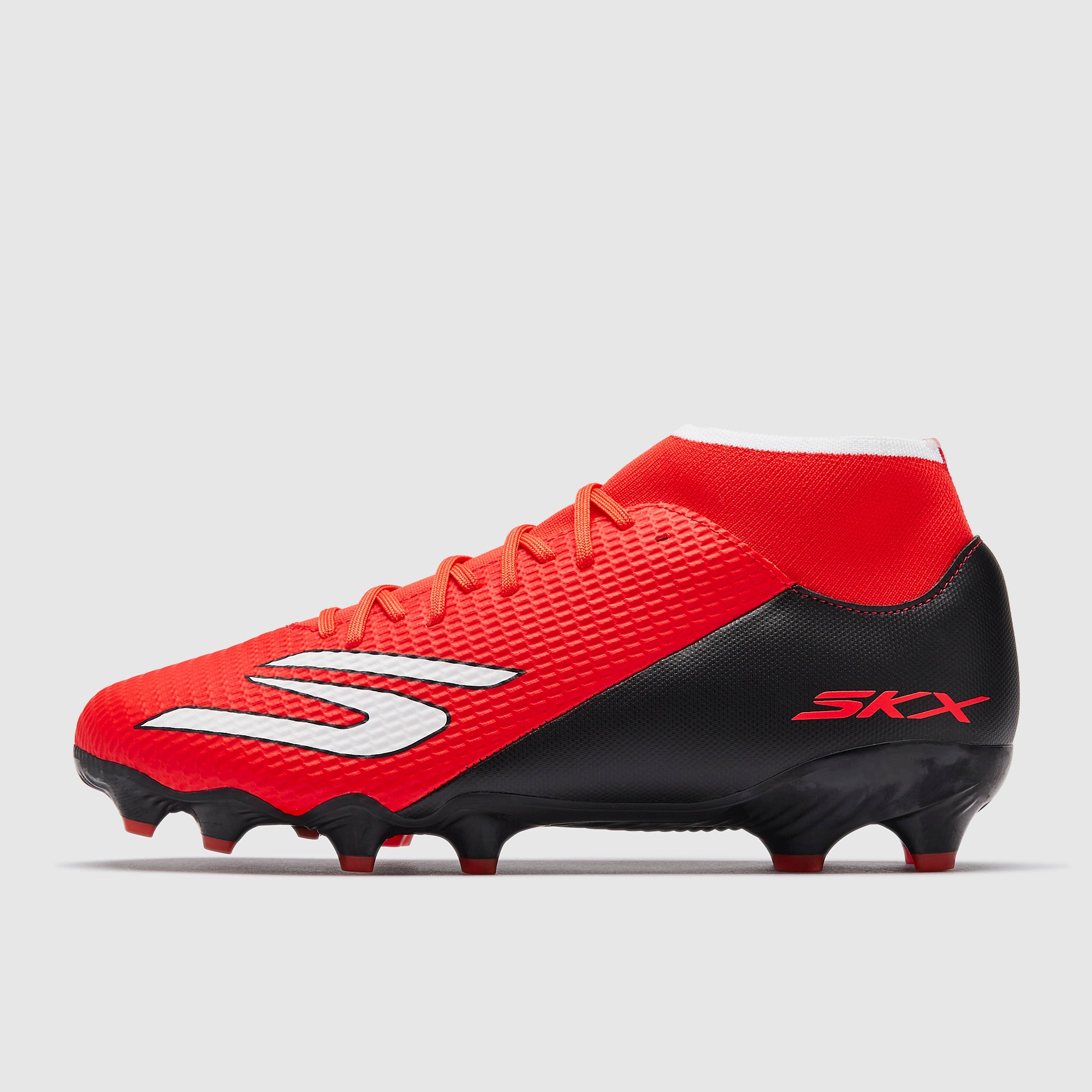 Skechers SKX 2 Academy Artificial Grass - White/Teal/Coral - Adult