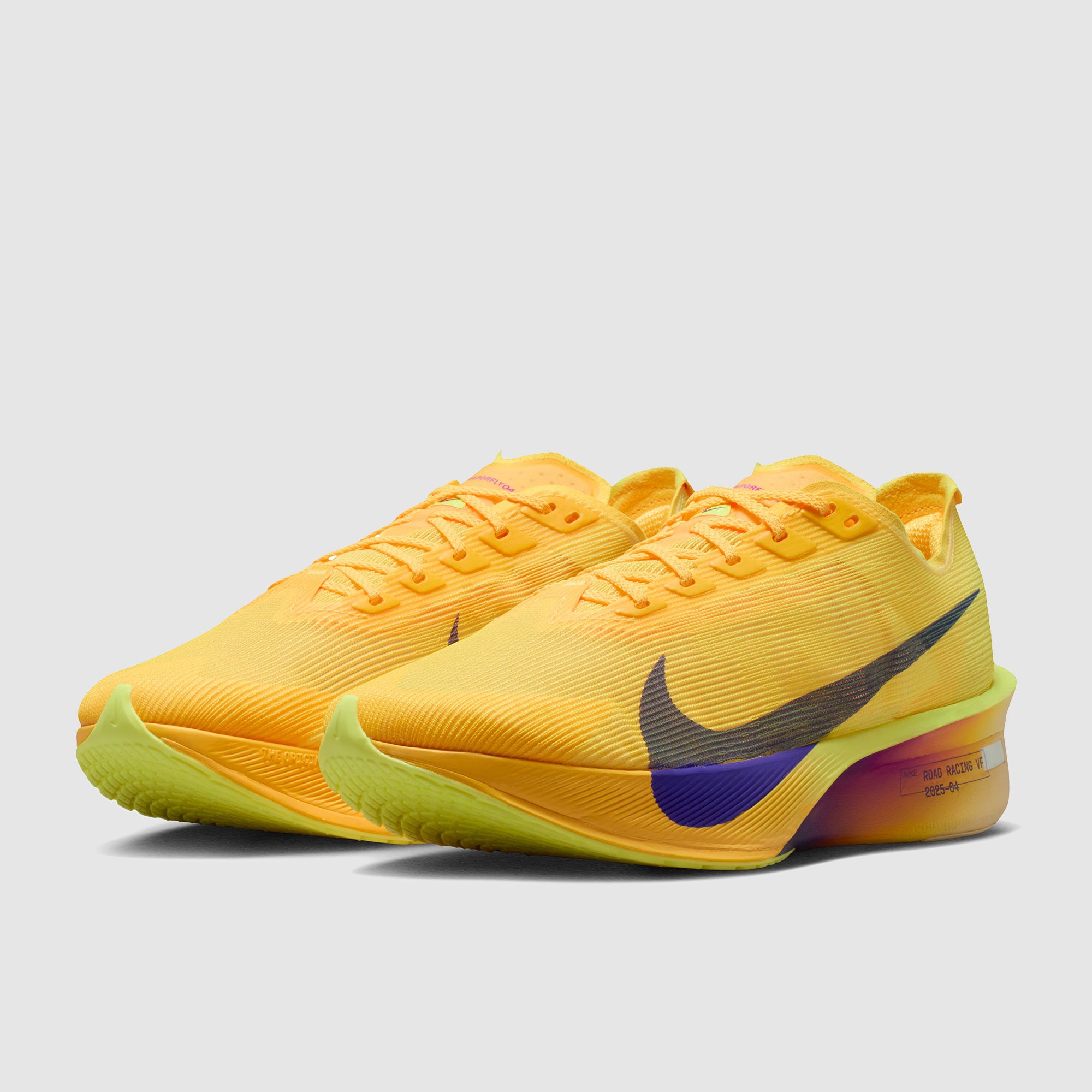 スパイク・シューズ nike zoomx vaporfly next% 4 prm 25.5 Nike Womens ZoomX Vaporfly Next% 4 - Citron Pulse/Indigo Burst