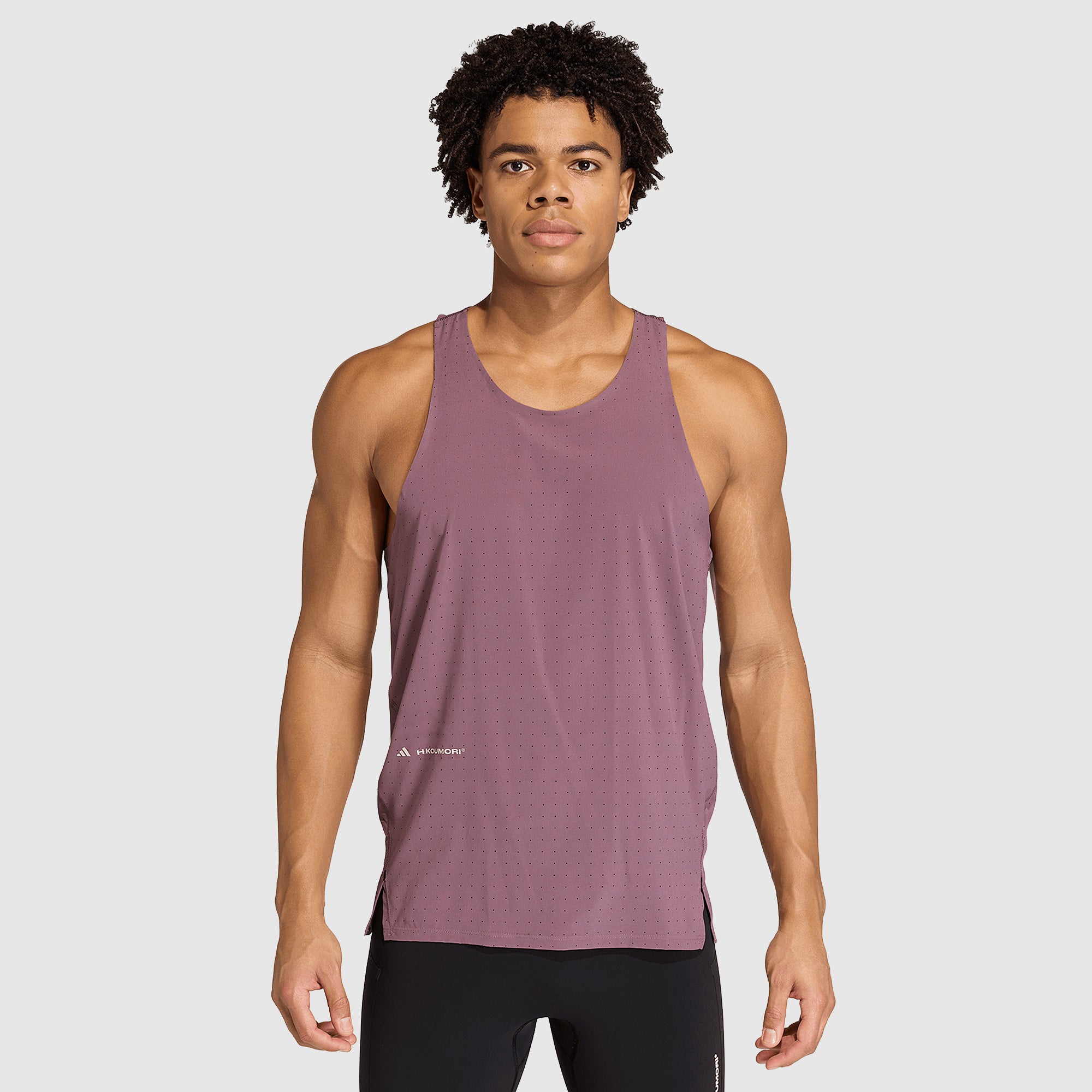 adidas 365 H.Koumori Singlet - Shadow Fig - Mens Clothing