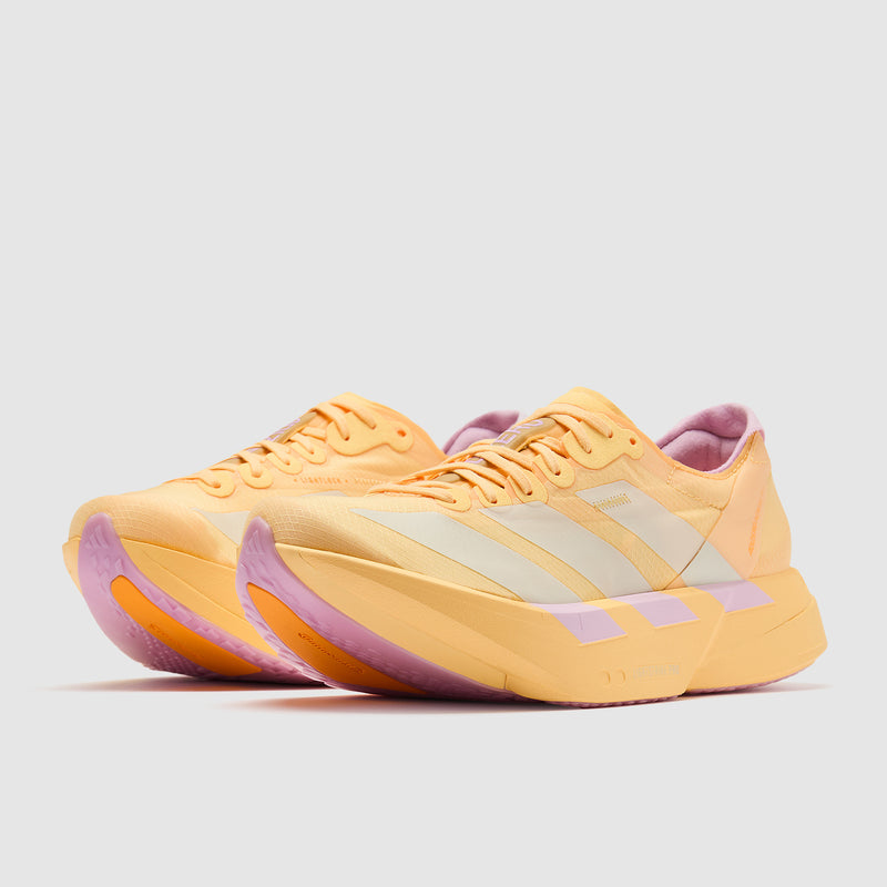 adidas Womens adizero adios Pro 4 - Chalk White/Warm Sandstone/Semi Impact  Orange