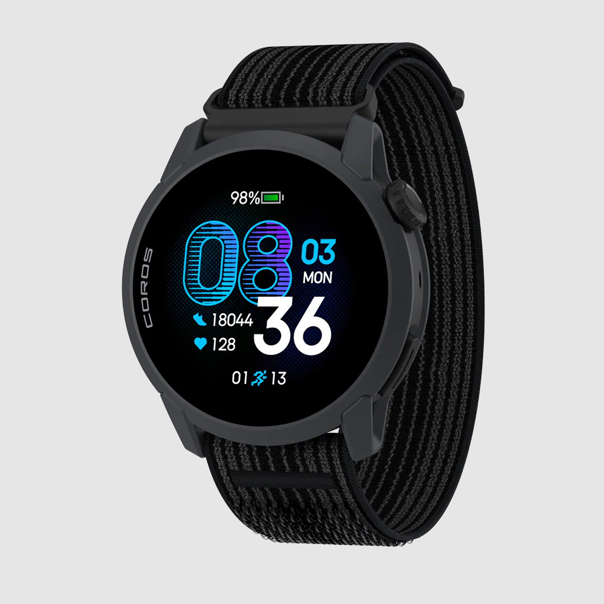 COROS PACE 4 GPS Sport Watch - Nylon Black - Electronics