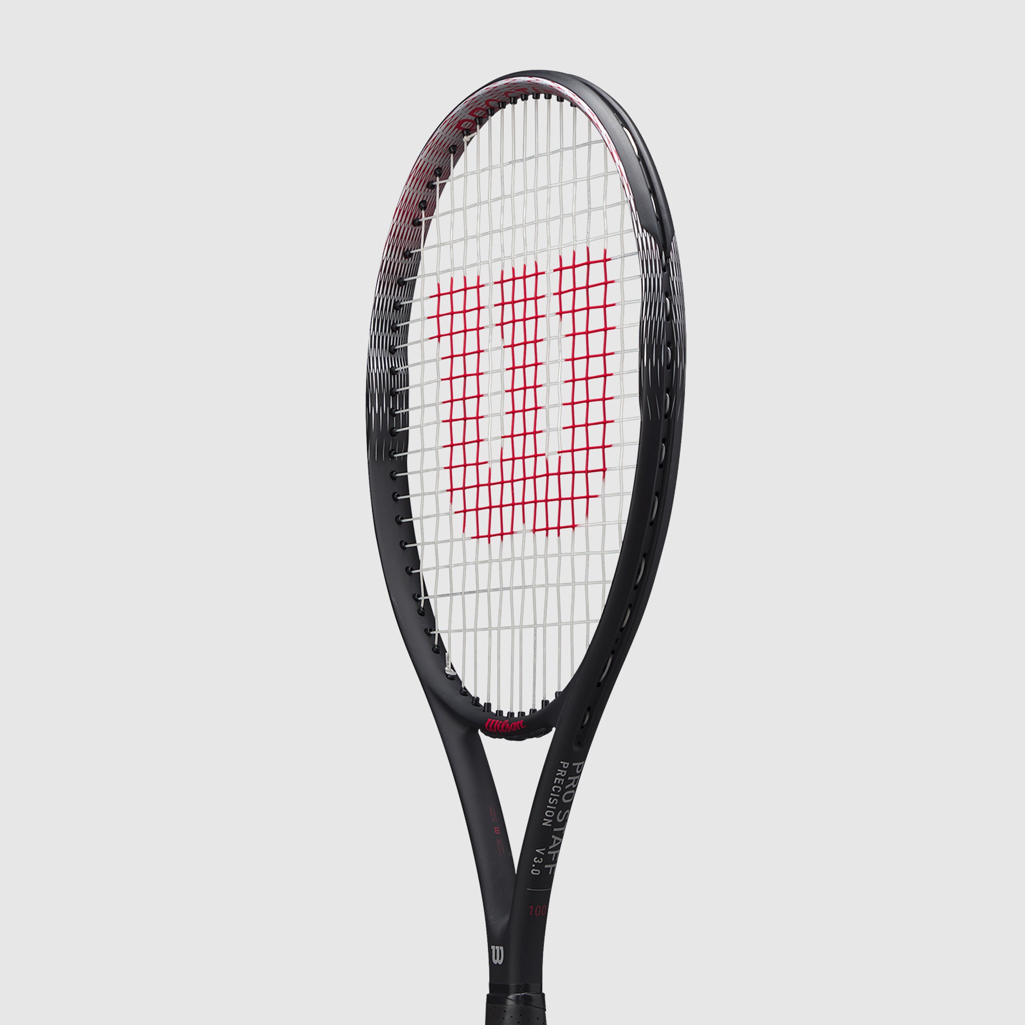 Wilson Pro Staff Precision 100 Tennis Racket - Black/Red - Mens