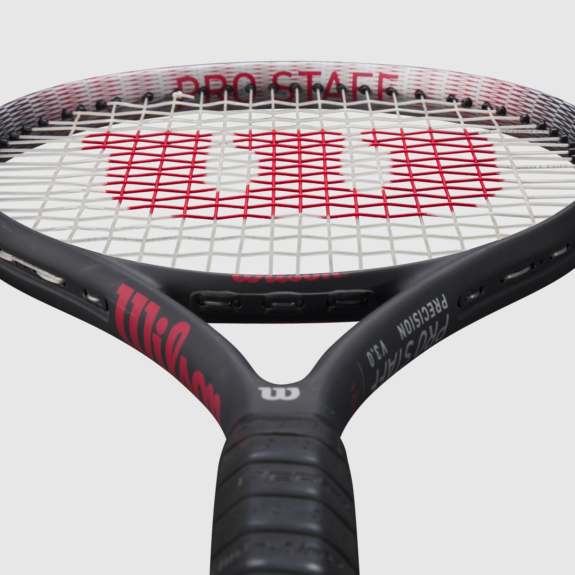Wilson Pro Staff Precision 100 Tennis Racket - Black/Red - Mens