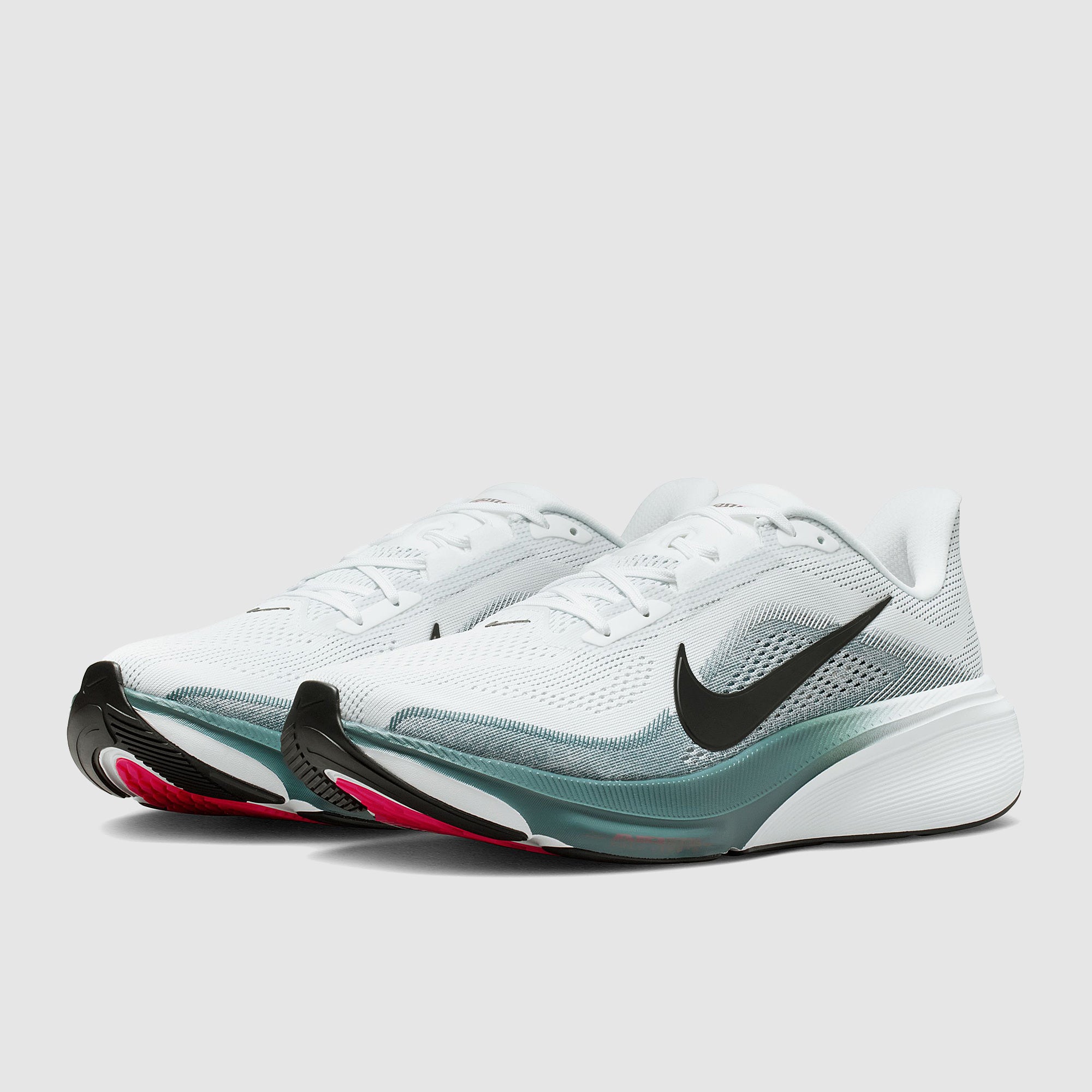Nike Air Zoom Pegasus 42 - White/Black/Mineral Slate/Hyper Pink