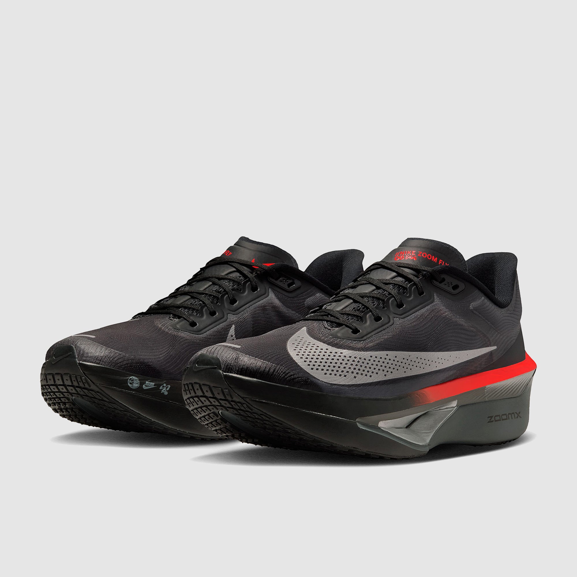 シューズ(男性用) Nike ZOOM FLY 5 PRM Nike Zoom Fly 5 - Hyper Pink/Black-Laser Orange - Mens Shoes