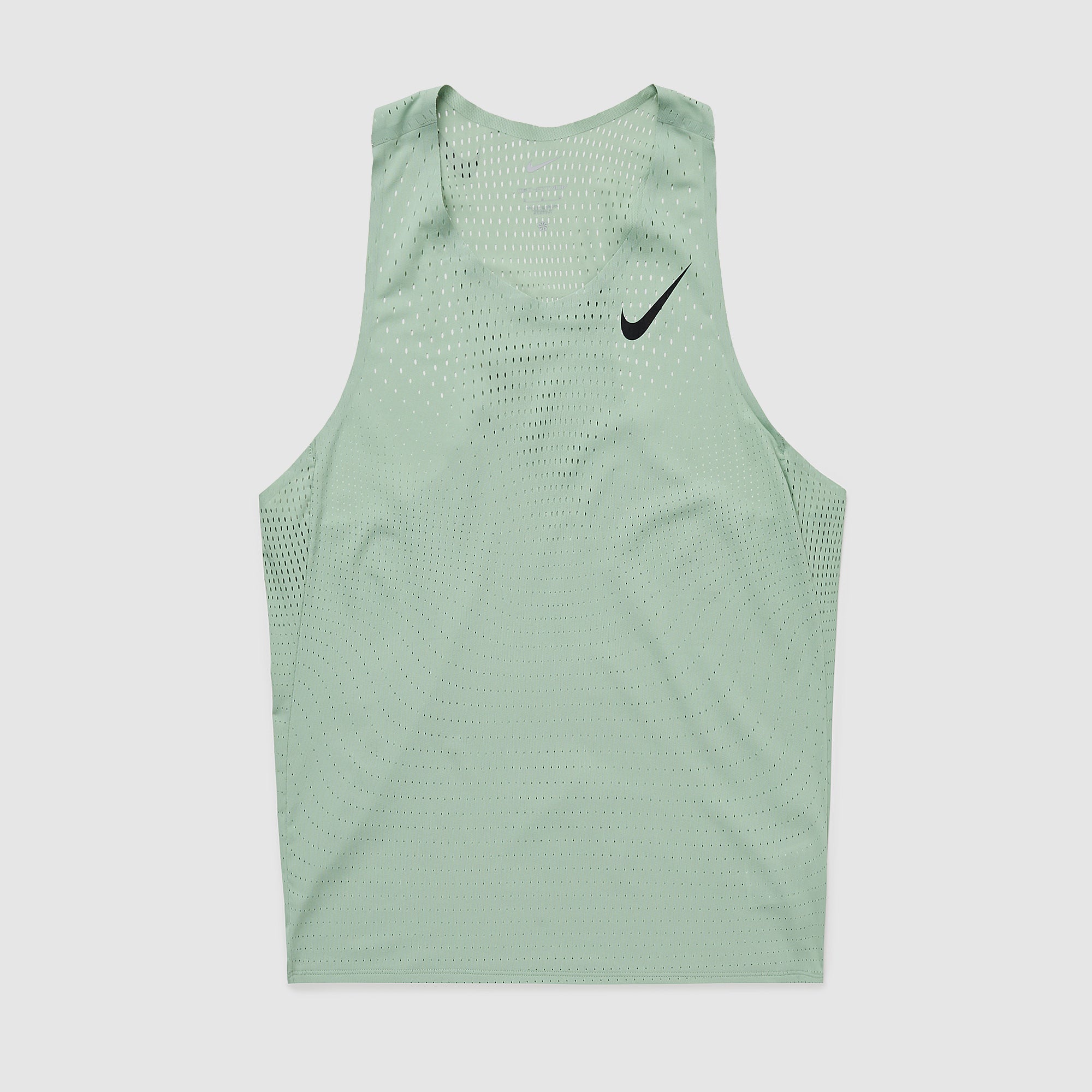 Nike Dri-FIT ADV Aeroswift Singlet - Obsidian/Bright Crimson