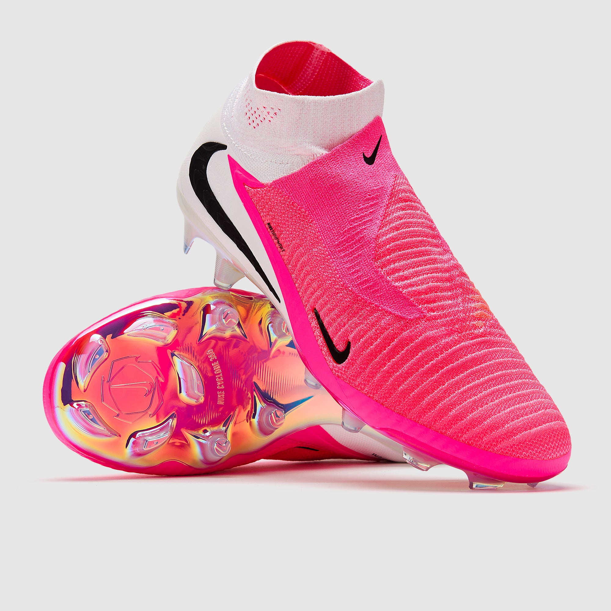 Nike Phantom Vision II Elite DF FG - Laser Crimson/Metallic Silver