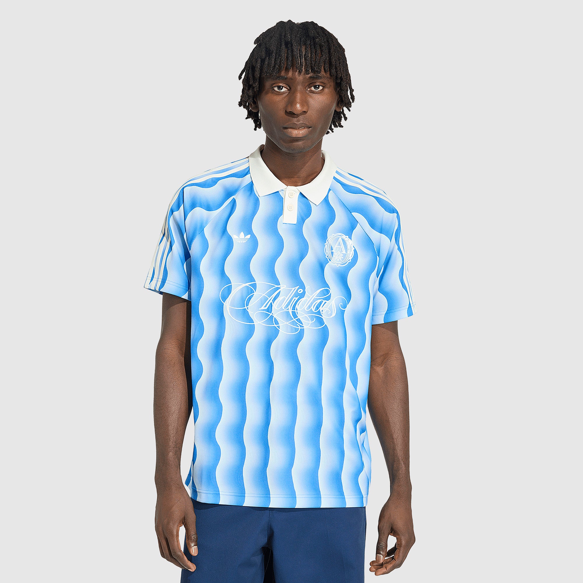 adidas Originals Jersey - Off White - Tops - Mens Clothing