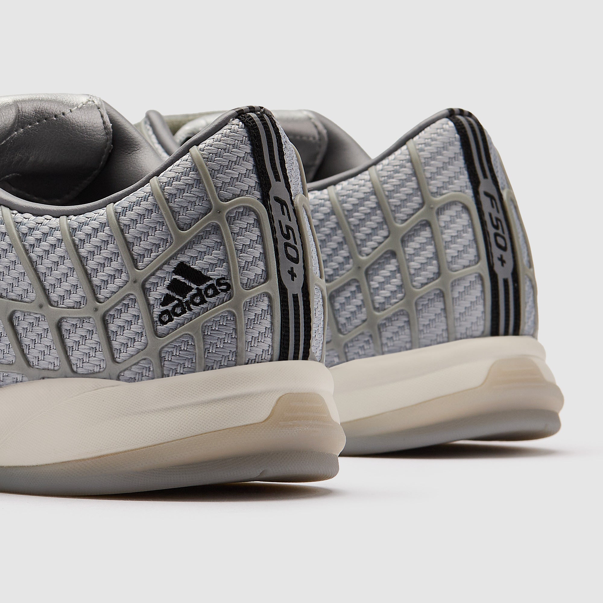 adidas Originals F50 Sala - Silver Metallic/Grey - Trainers - Mens