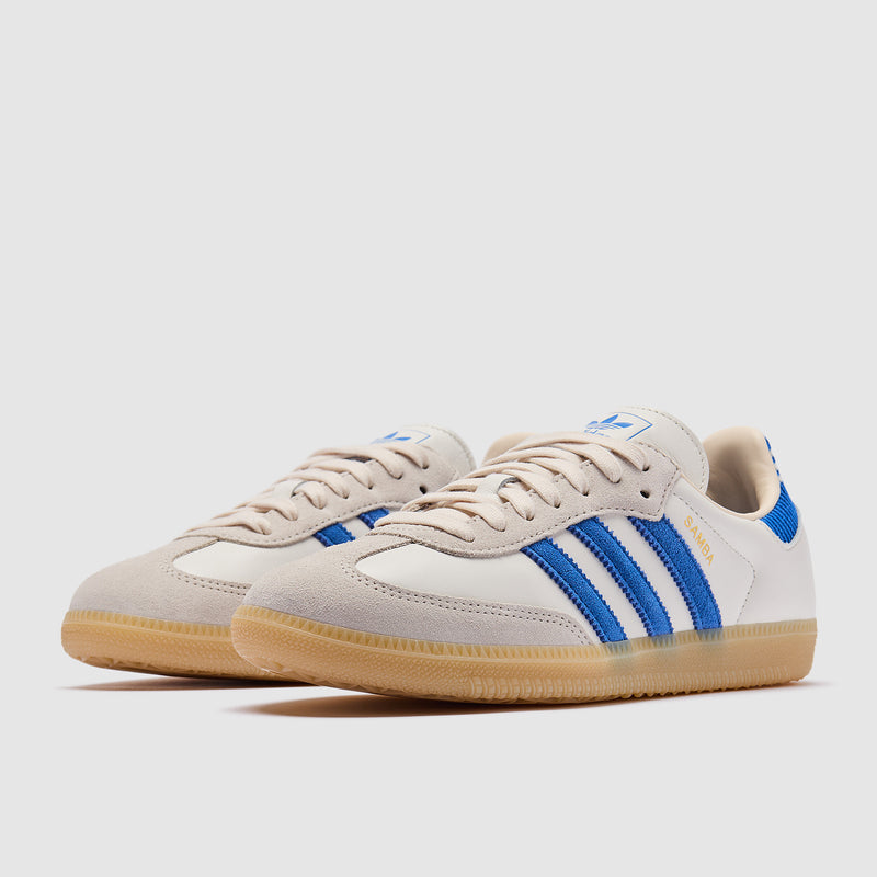 adidas gazelle silver green womens Adidas Women's Samba OG Woven Cream White/Earth Strata/Gold Metallic – West  NYC
