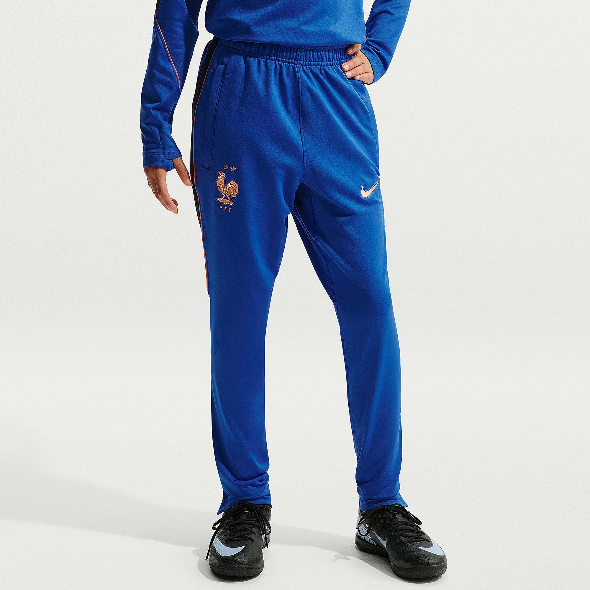 Nike France 2024 Dri-FIT ADV Strike KPZ Pants - Blackened Blue