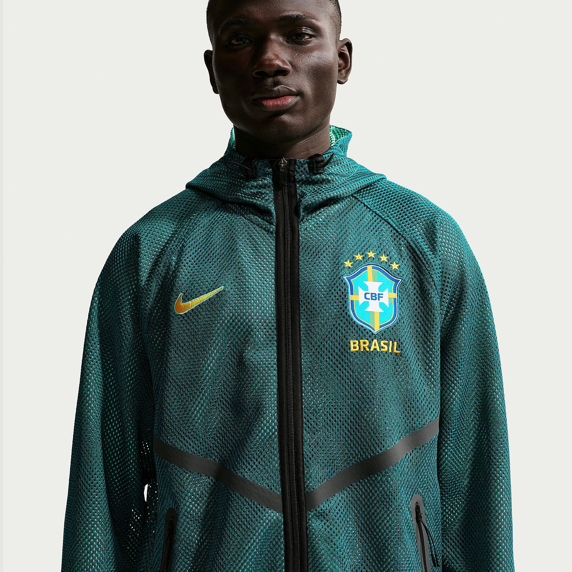 Nike Brazil 2026 Dri-FIT Jacket - Geode Teal/Light Menta/Midwest