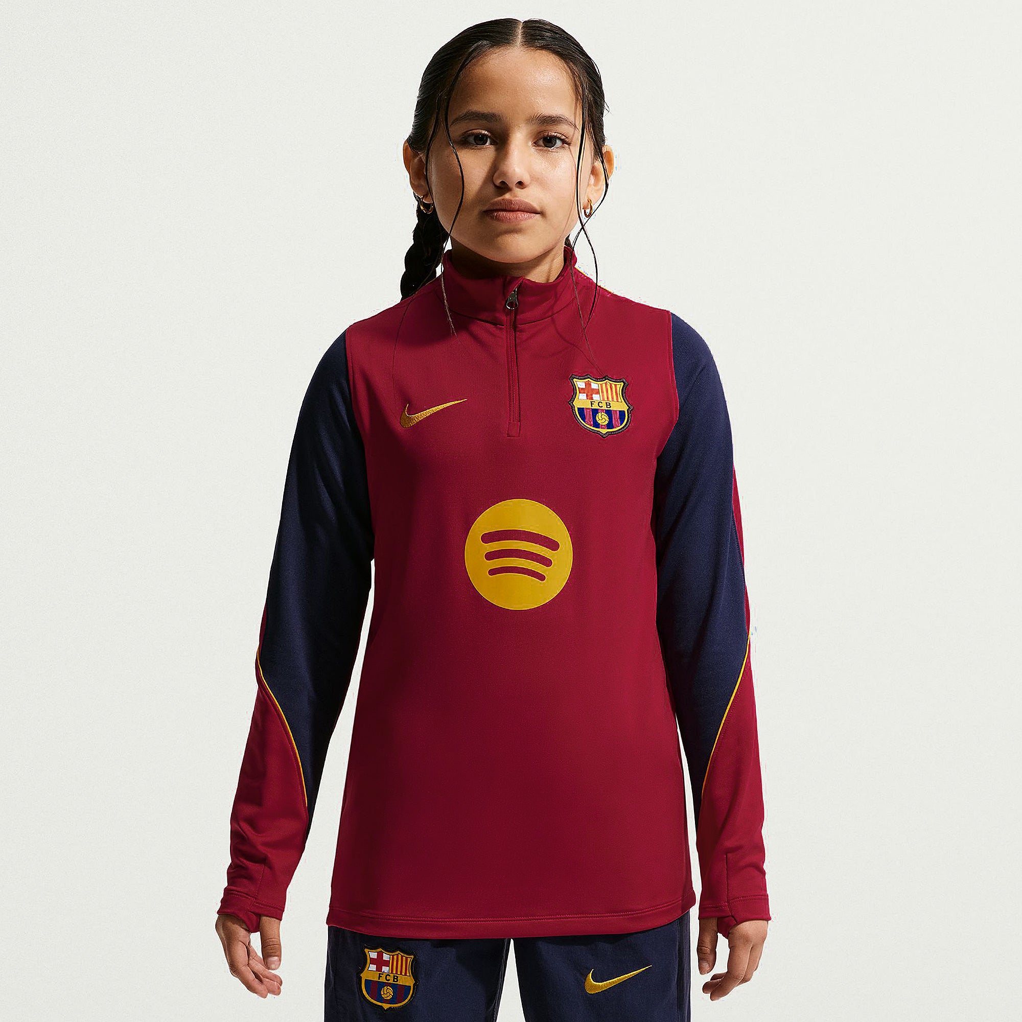 Nike FC Barcelona 25/26 Dri-FIT ADV Drill Top - Vivid Purple