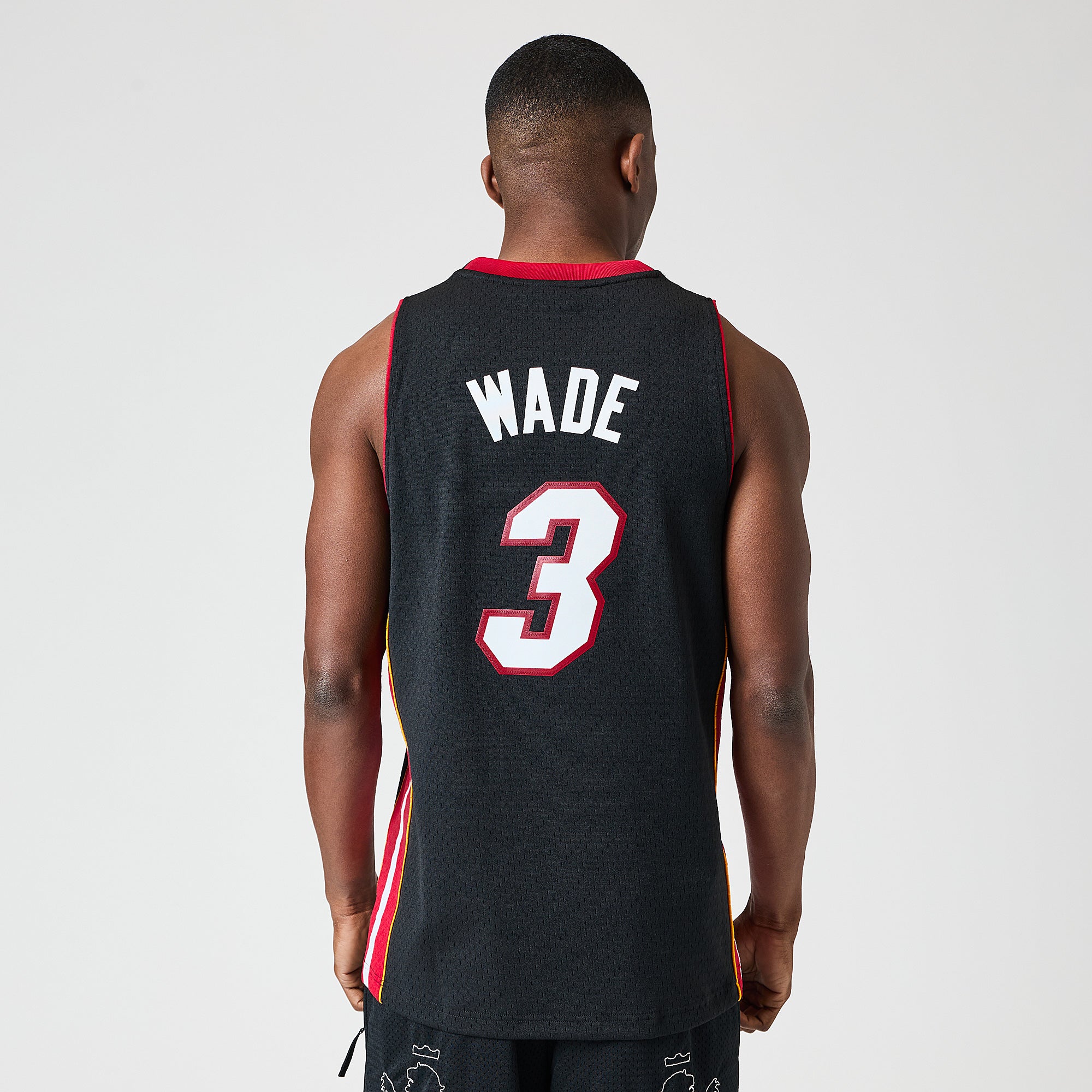 Mitchell & Ness NBA Dwyane Wade Miami Heat 2012 Jersey - Black