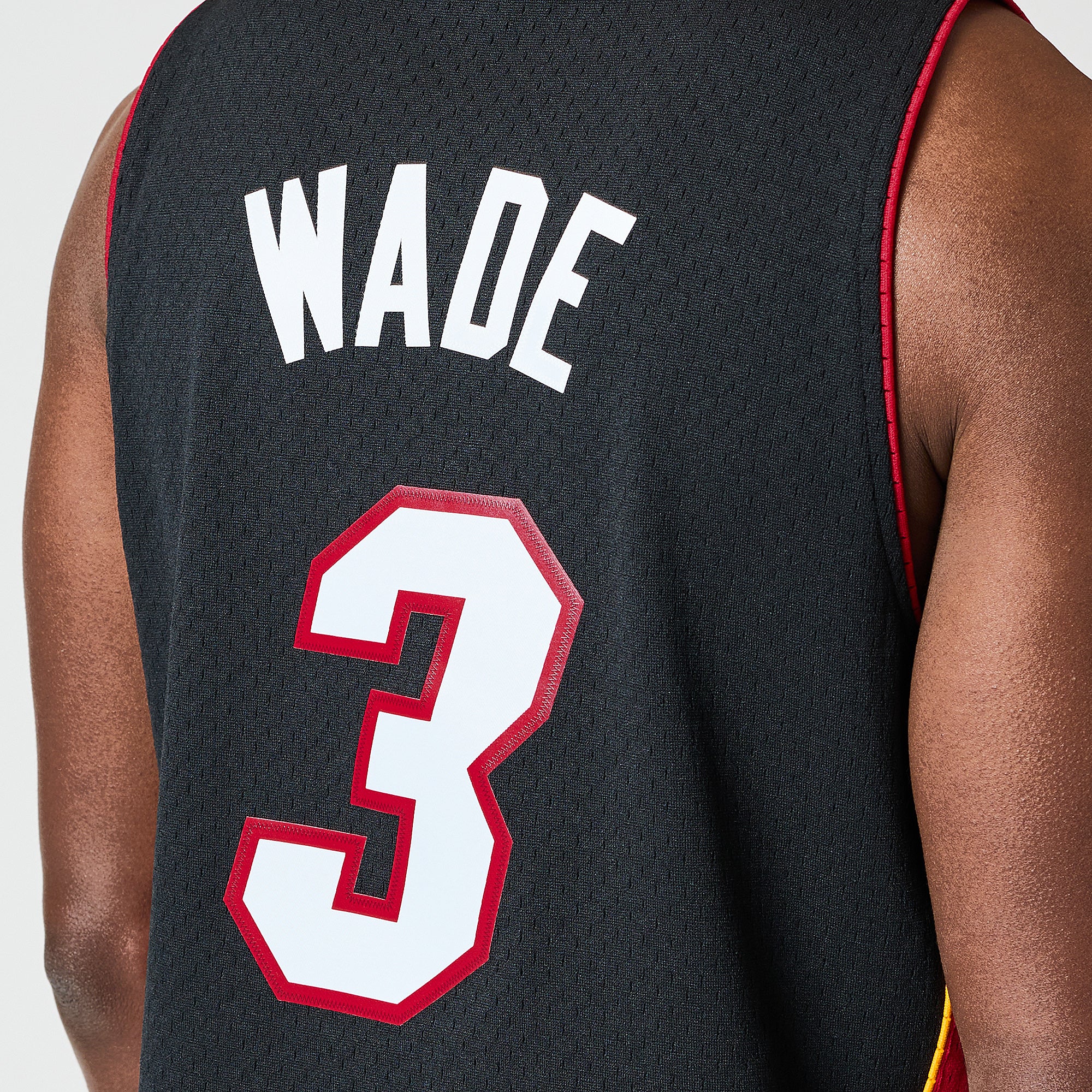 Mitchell & Ness NBA Dwyane Wade Miami Heat 2012 Jersey - Black