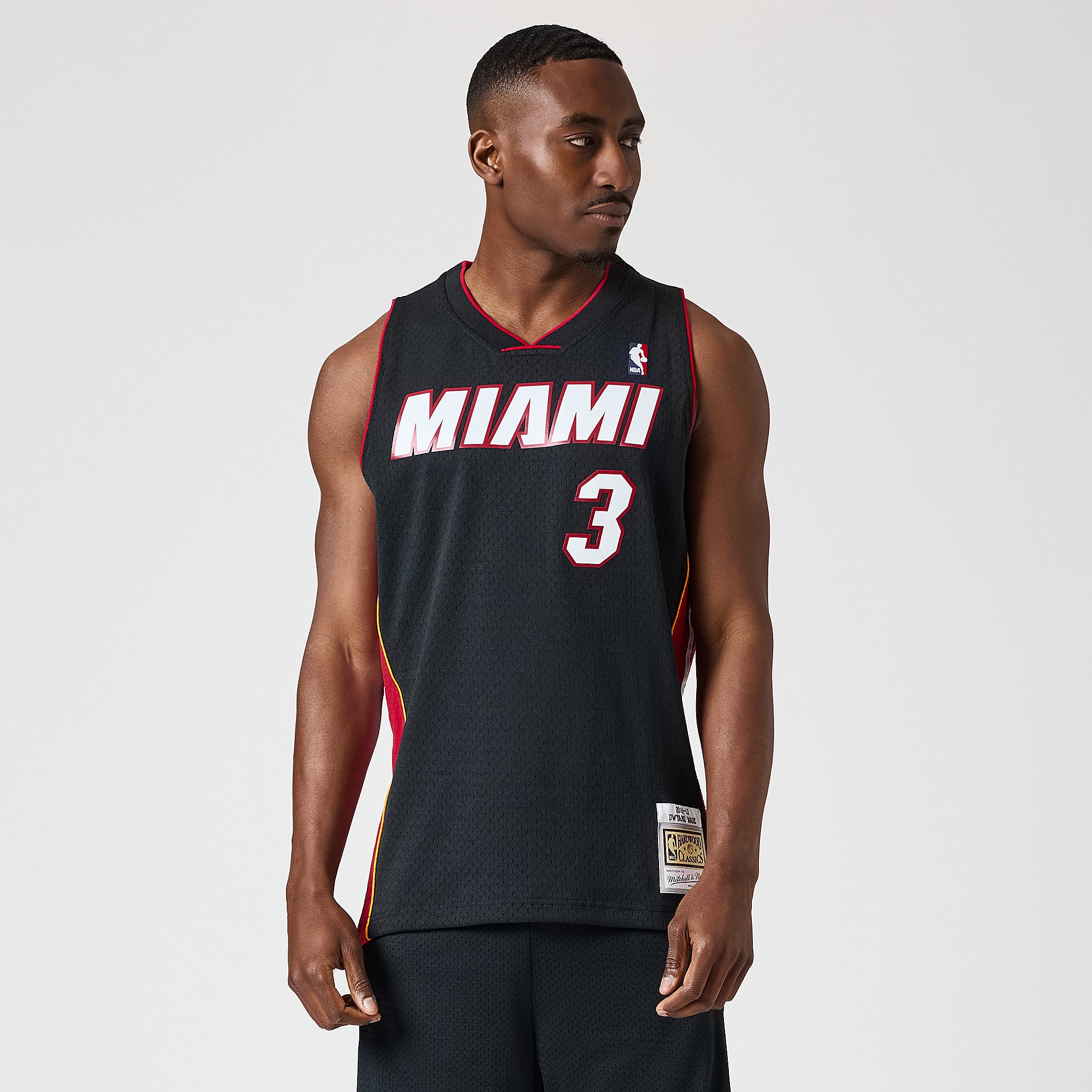 Mitchell & Ness NBA Dwyane Wade Miami Heat 2012 Jersey - Black