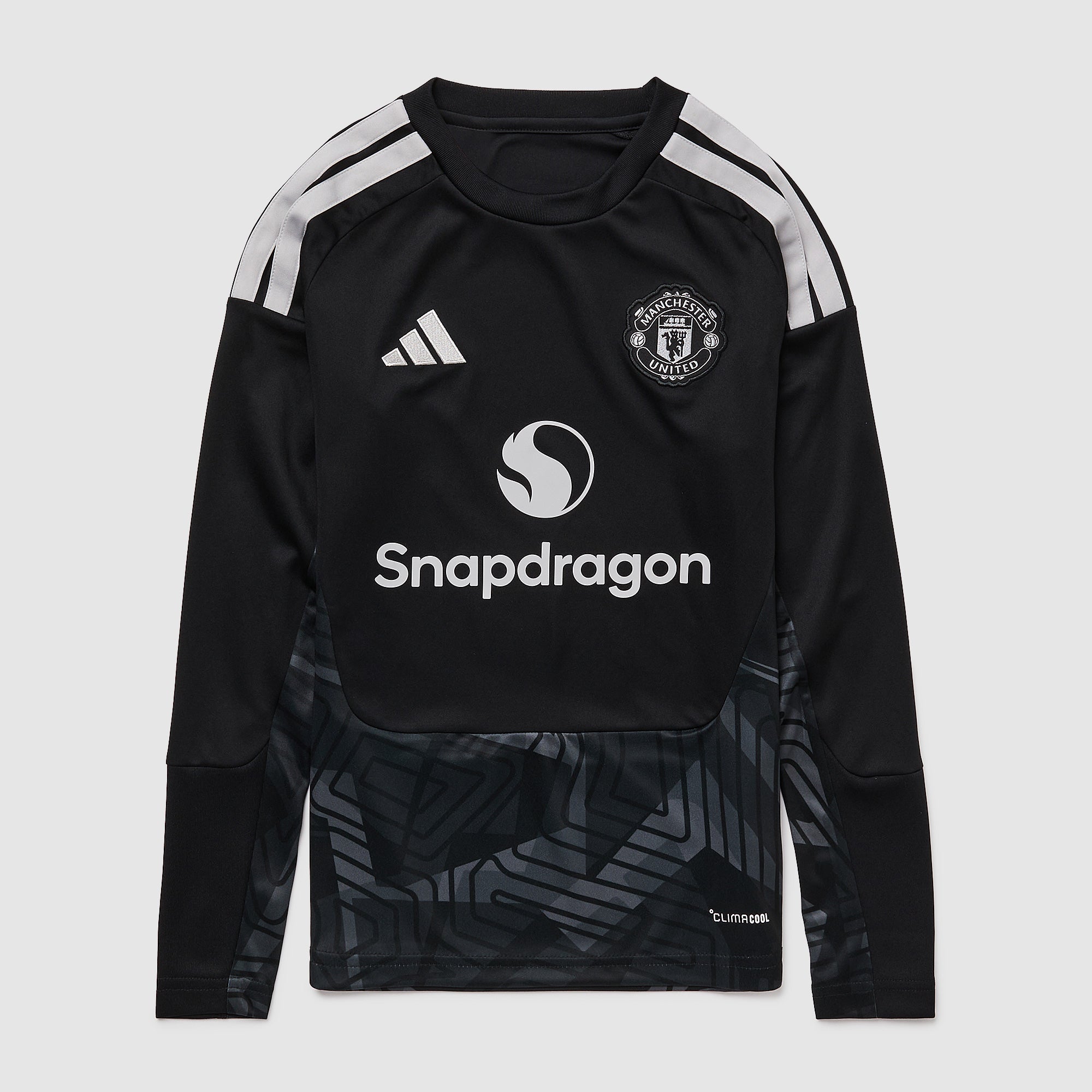adidas Manchester United 24/25 Kids Third GK Shirt - Black - Mens