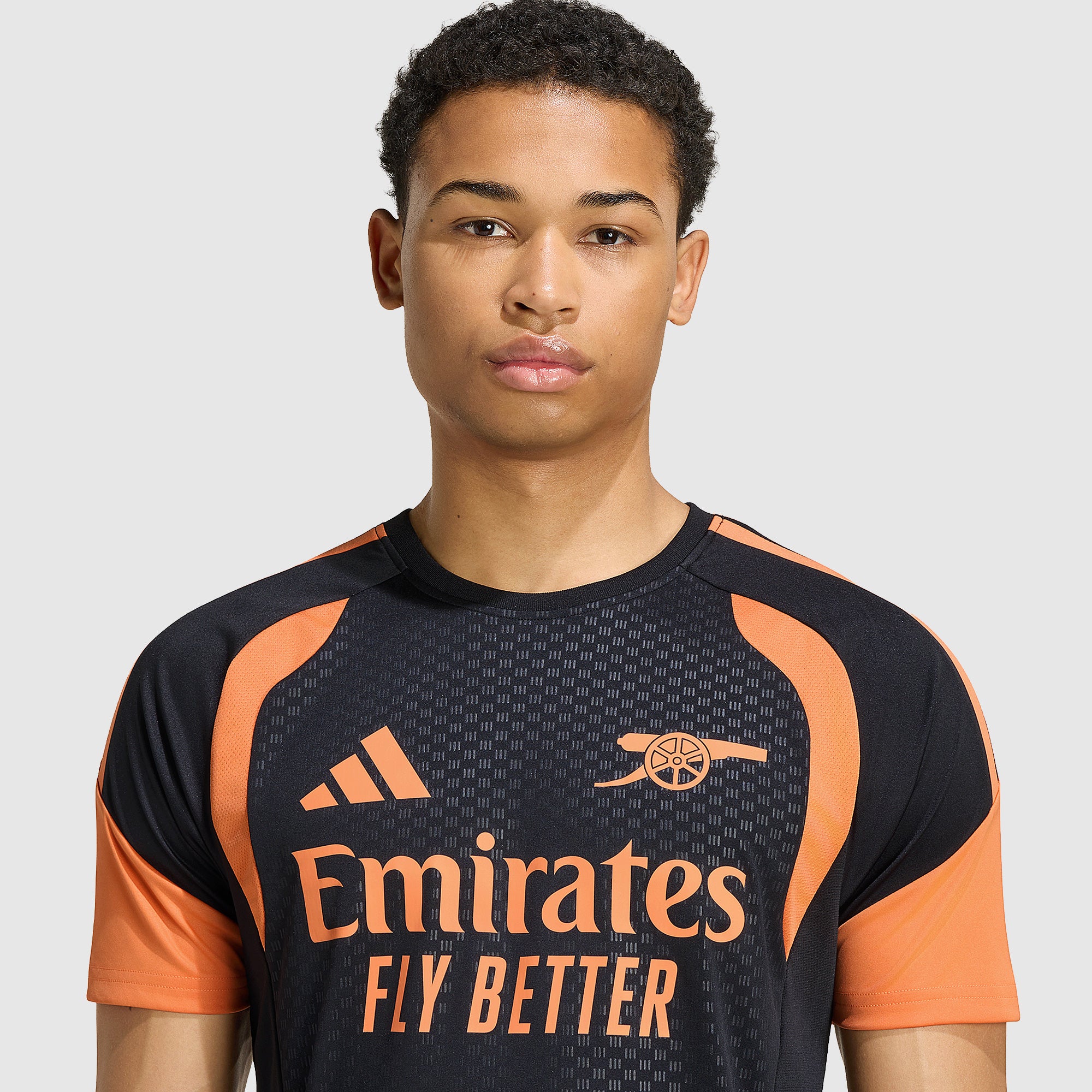 adidas Arsenal 26/27 Training Shirt - Black - Mens Replica