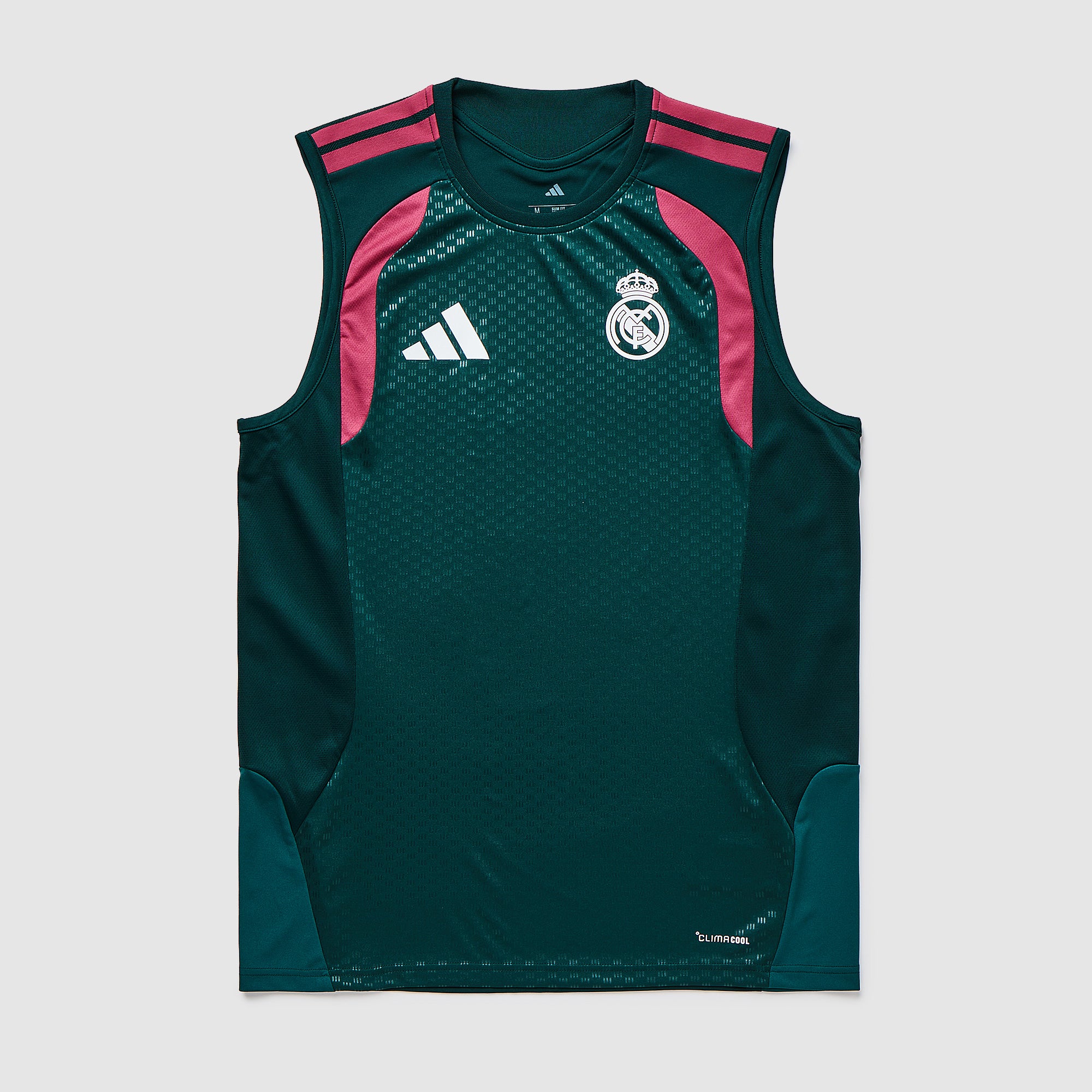 adidas Real Madrid 26/27 Training Shirt - Aurora Ivy/Wild Pink