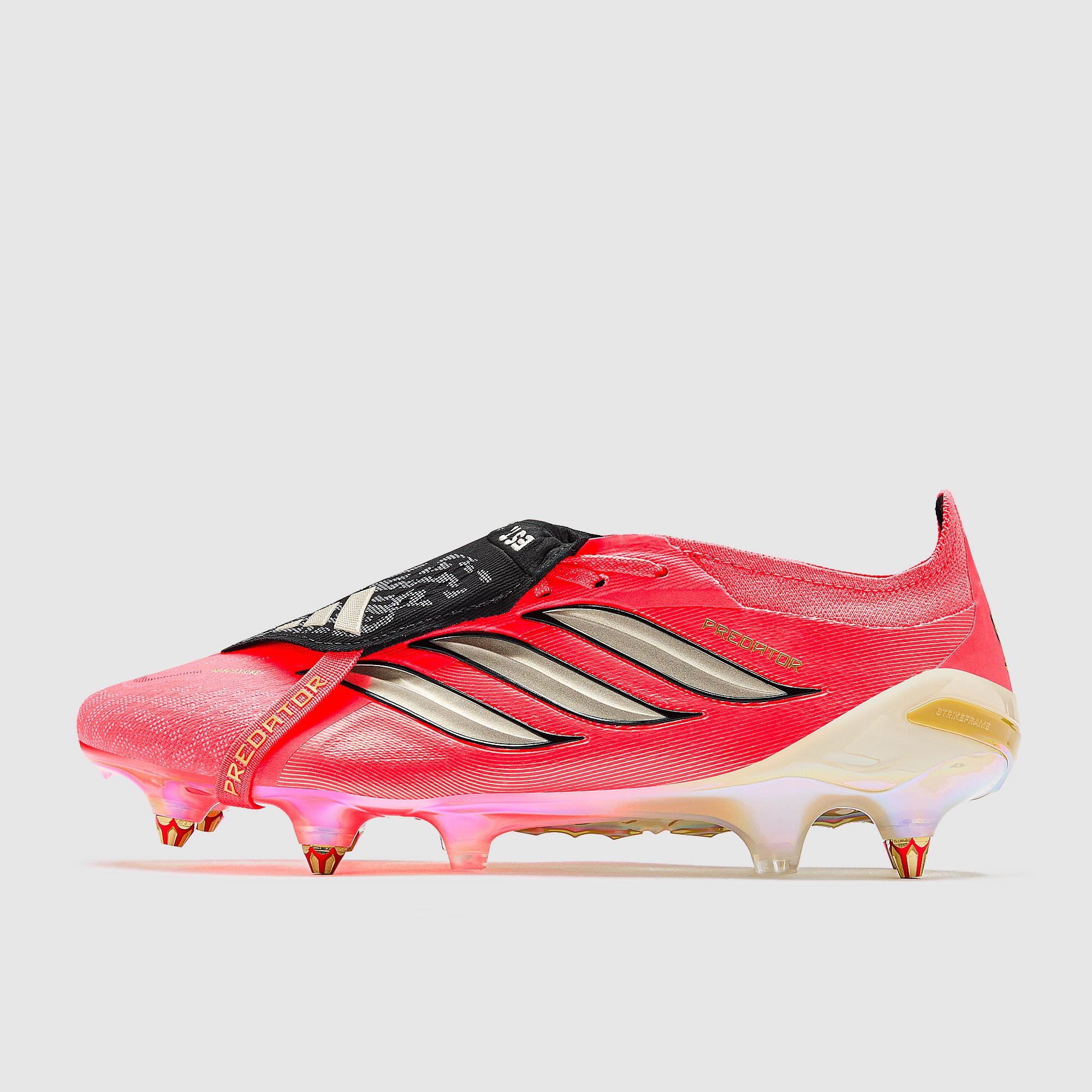 adidas Predator Elite Tongue SG - Off White/Core Black/Pure Ruby