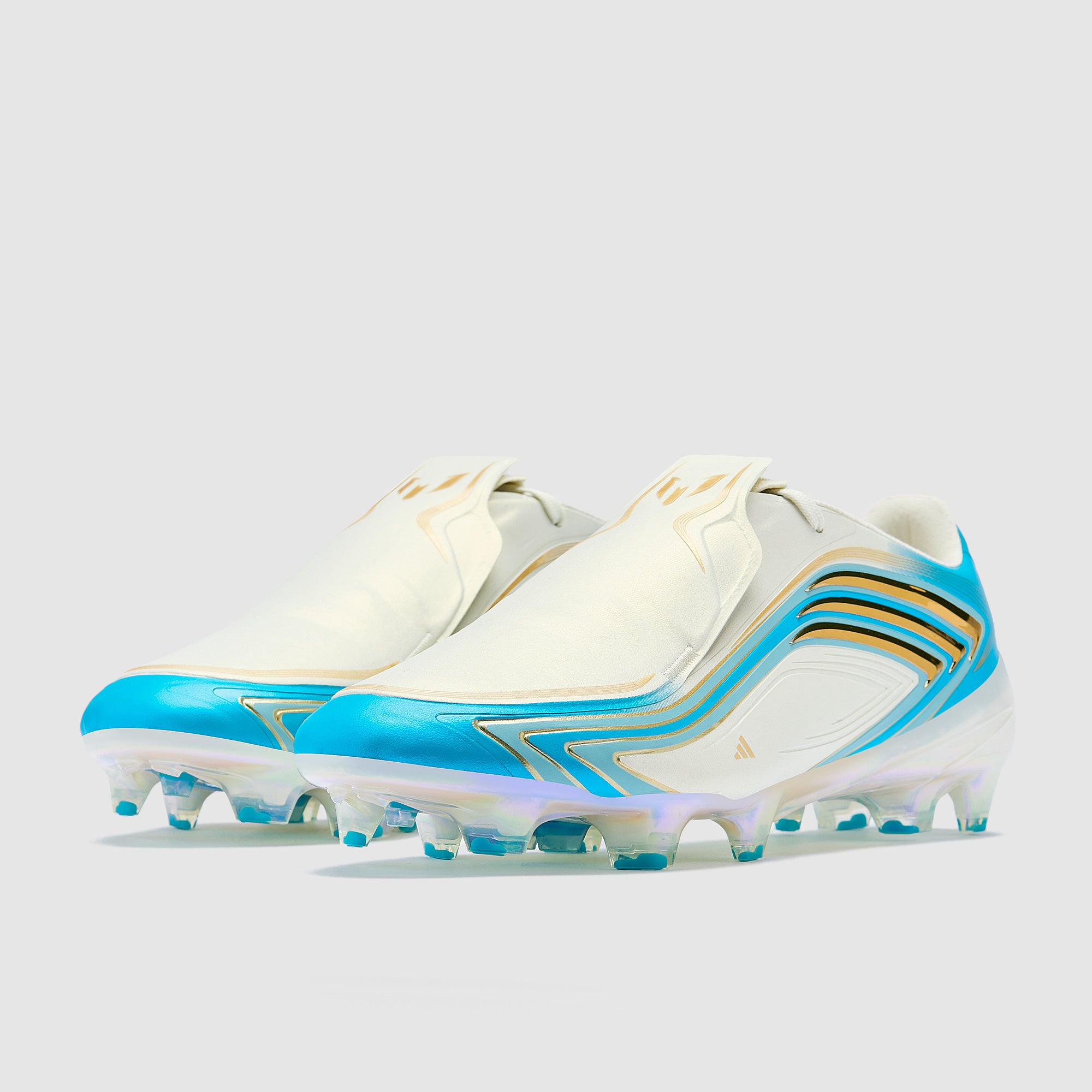 adidas F50 Elite x Messi Firm Ground - Ivory/Semi Blue Burst/Icey