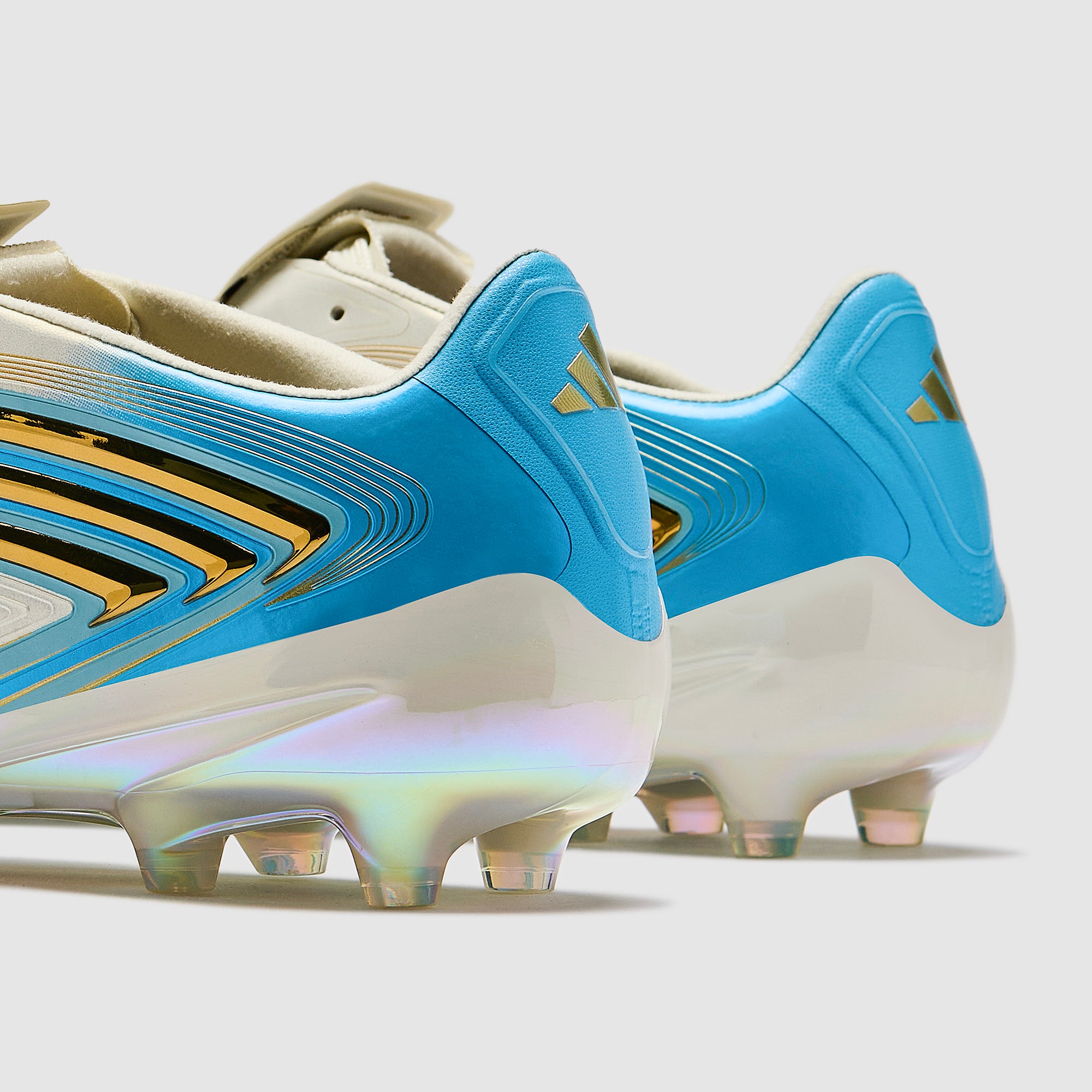 adidas F50 Elite x Messi Artificial Grass - Ivory/Semi Blue Burst