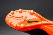 Nike Hypervenom Phantom II Leather FG - Black/Black-Total Orange-Total Orange