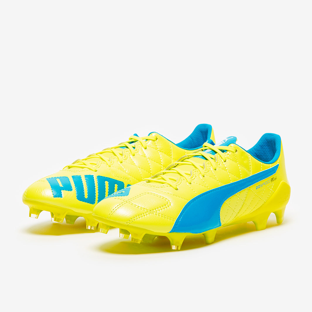 Puma evoSPEED SL Leather FG - Mens Boots - Firm Ground - Safety