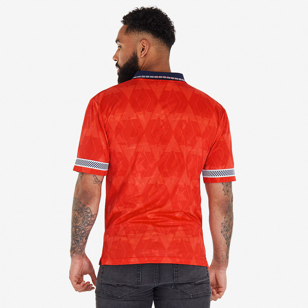 Football Shirts - Score Draw Retro England Away Shirt - Mens