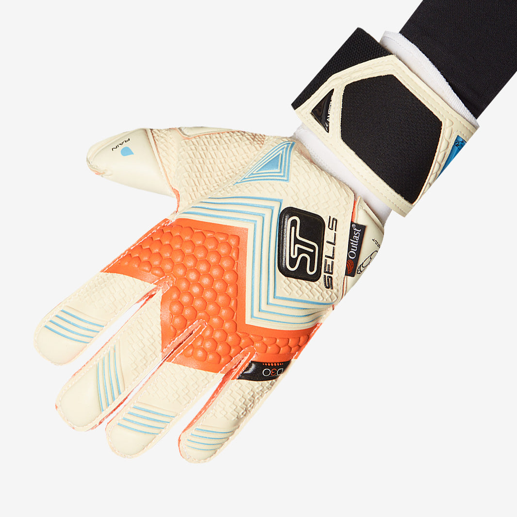 SELLS AXIS 360 AQUA COMPIONE セルスアクシス360 Sells Axis 360 Aqua Compione Competition - Mens GK Gloves - Flat