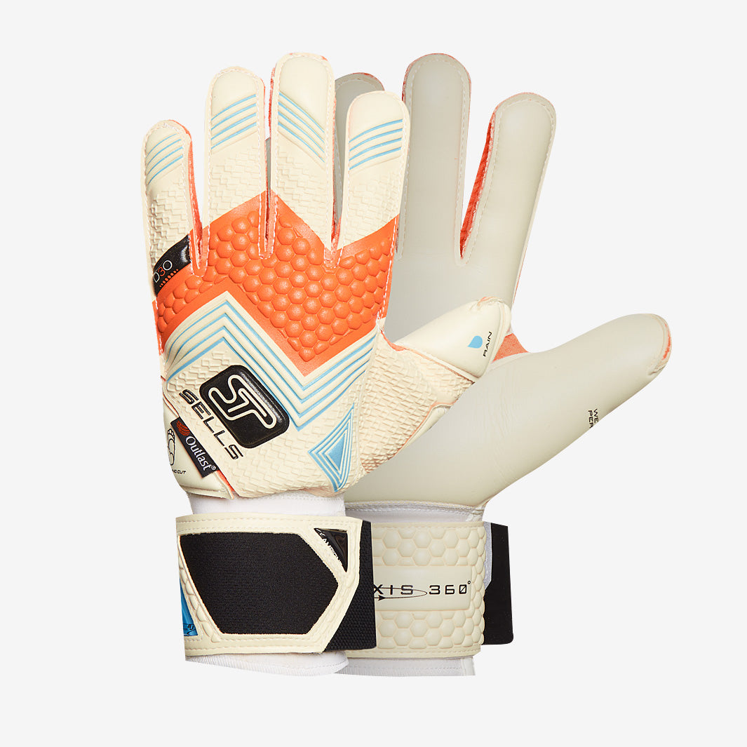 SELLS AXIS 360 AQUA COMPIONE セルスアクシス360 Sells Axis 360 Aqua Compione Competition - Mens GK Gloves - Flat