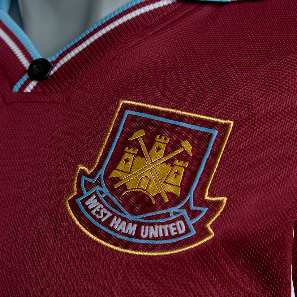 Score Draw Retro West Ham United 2000 Home Shirt - Mens Replica ...