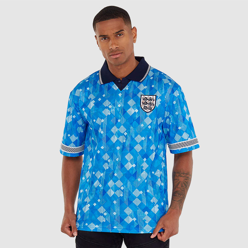 Score Draw England 1990 World Cup Third Shirt