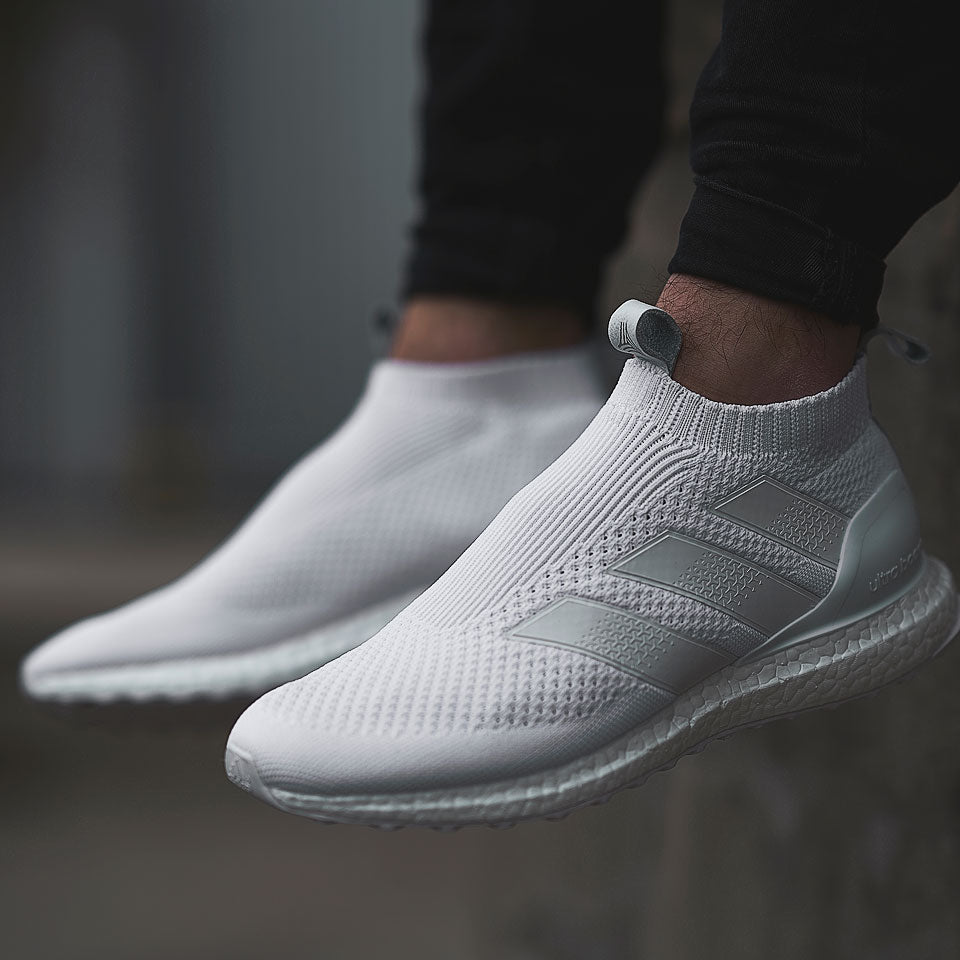 adidas ACE 16+ Ultraboost Trainers - Mens Boots - Street - White