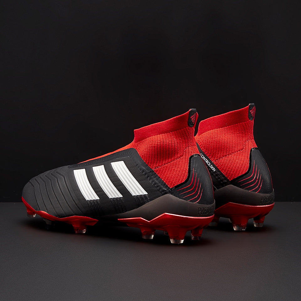 adidas Predator 18+ FG - Mens Boots - Firm Ground - Core Black