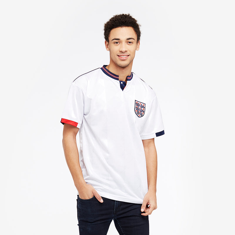 Maillot Domicile Angleterre 1980-1982 - Umbro - Réédition Retro Score - Taille Homme M