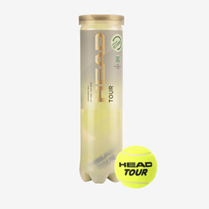 ヘッド　TOUR XT HEAD Tour XT 4 Ball Tube - Yellow - Tennis Balls