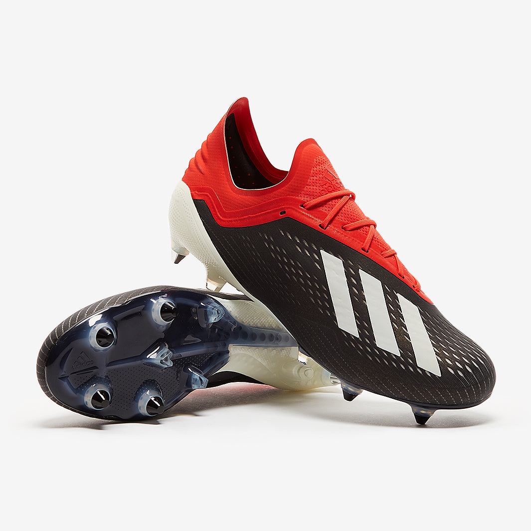 アディダス エックス 18.1 SG adidas X 18.1 SG - Core Black/White/Active Red - Soft Ground
