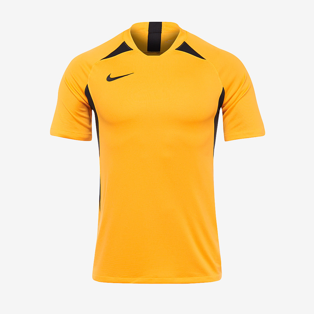 Nike Junior Legend SS Jersey - University Gold/Black/Black - Junior ...