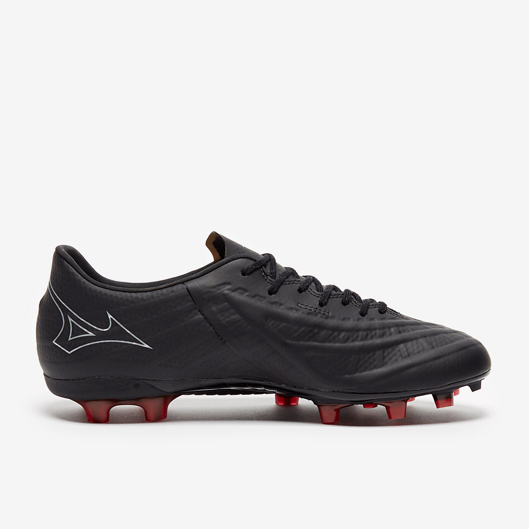 Mizuno Rebula 3 Pro FG - Black/Silver - Firm Ground - Mens Boots