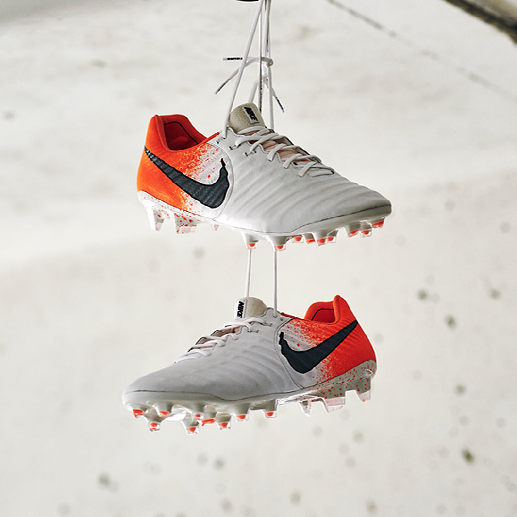 Nike Tiempo Legend VII Elite FG - White/Black/Hyper Crimson - Firm