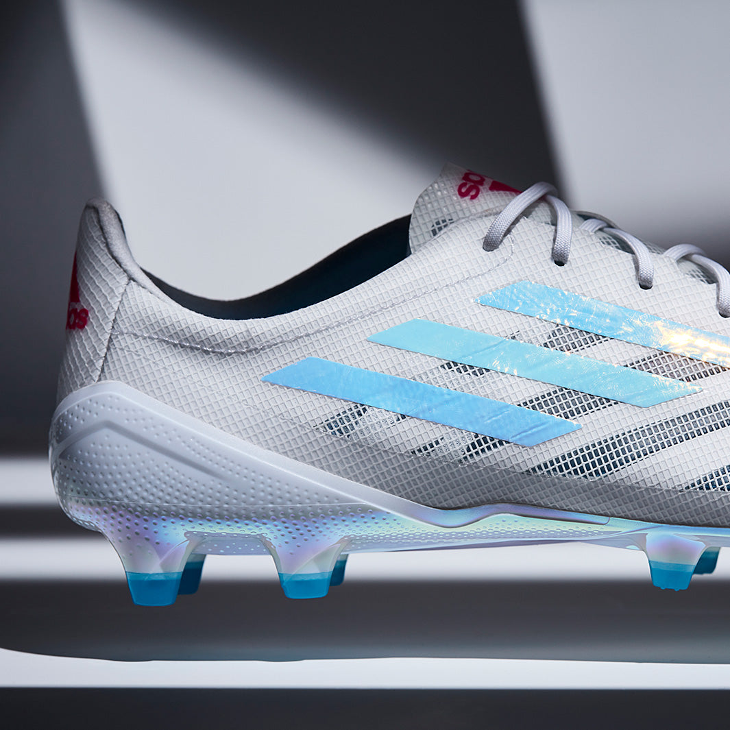 adidas X 99.1 FG - White/Bright Cyan/Shock Pink - Firm Ground